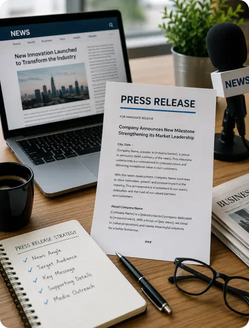 Strategic Press Release Writing
